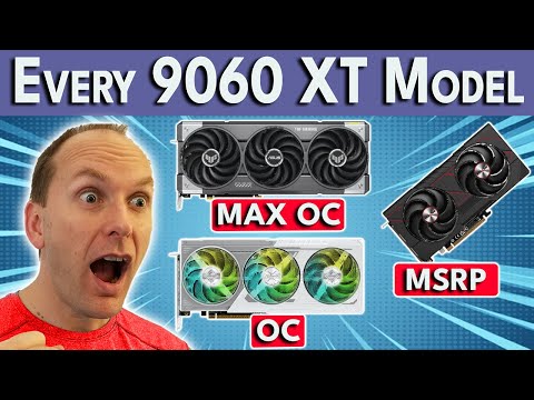 DON'T BUY WRONG! 🛑 Every 9060 XT Model - Specs & Features