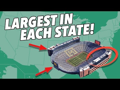 Critiquing every state's LARGEST STADIUM
