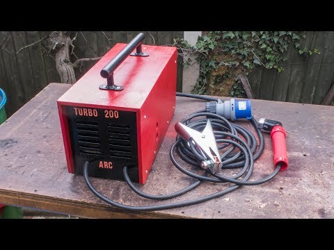 Homemade 200 Amp Arc Welder using Microwave Transformers