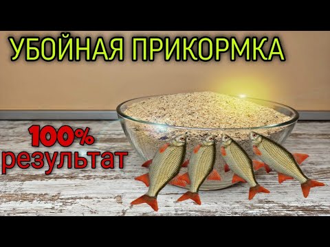 ЛУЧШАЯ ЗИМНЯЯ прикормка для ловли плотвы и леща!!ДЕШЕВЫЙ РАБОЧИЙ РЕЦЕПТ!