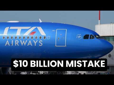 How Italy Burned $10 Billion on One Airline