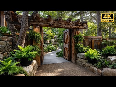Genius Small Yard Privacy | Farmhouse Garden Secrets (Entryway to Oasis) | 4K