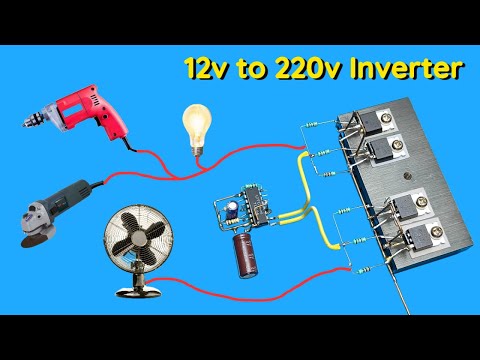 How to Make 2000W Simple Inverter at Home. सब कुछ चलाओ इस इन्वर्टर से.