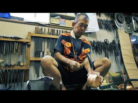 【4 months of research】The making of Japan's most famous copper teapot. Part 1
