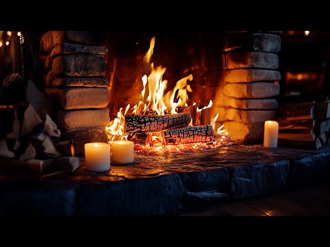 Crackling Fire ASMR 🔥 12 Hours of Sleep Ambience | No Talking | No Music