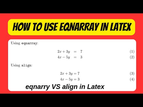 How to use eqnarray in LaTeX: Multiline Equations