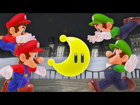 We did a four-player Mario Bingo race