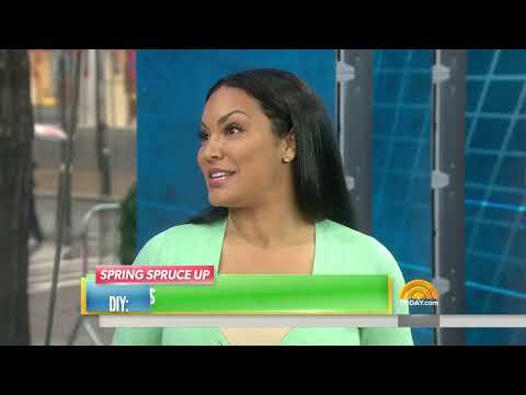 Egypt Sherrod Talks Easy Spring DIY on Today Show