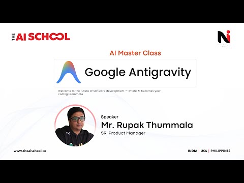 Google Antigravity Masterclass | Build Apps with AI Agents | The AI School | 01