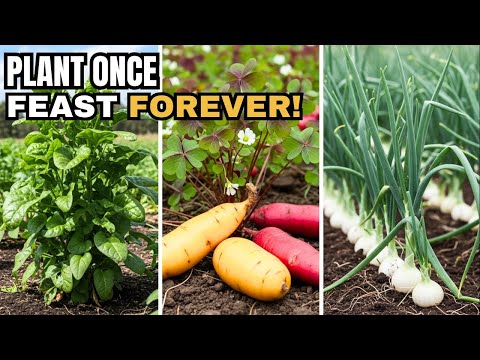 Plant These 15 Perennial Crops ONCE… and Harvest Forever!