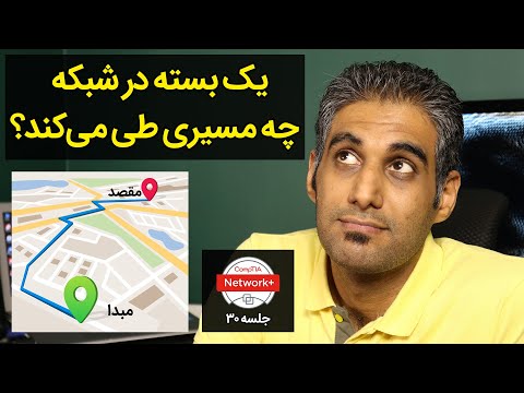 یک بسته در شبکه چه مسیری را طی می‌کند؟ - جلسه 30 نتورک ‌پلاس