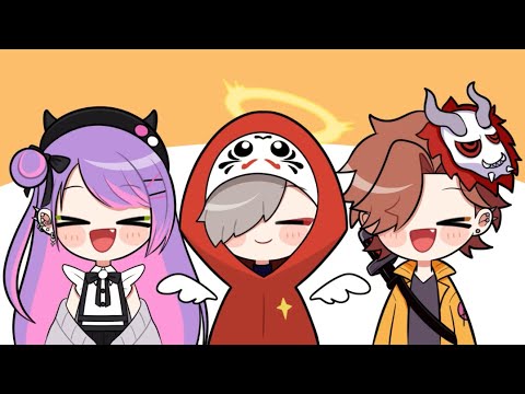 [애니메이션] 토와사마의 인사를 통째로 따라하는 다루마와 아리사카