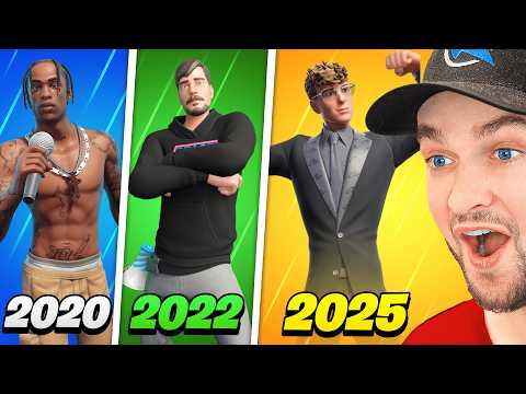 *ALL* Fortnite Icon Skin Trailers! (Chapter 1 - Chapter 6)