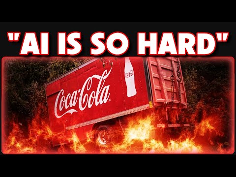 Coca Cola's pathetic AI crashout