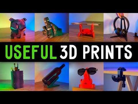 Top 50 best SMART USEFUL Things to 3D Print of 2024