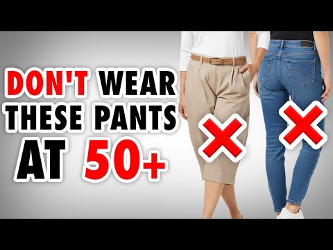 These Are the 8 Worst PANTS for Women Over 50 & Best Chic Alternatives Instead
