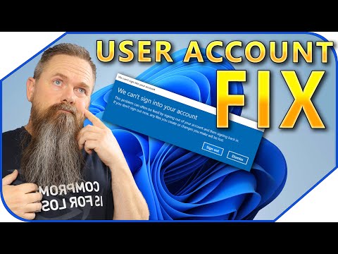 Fixing A Corrupted User Account