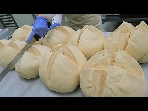 How to make Korean Style Bread Nutella Twisted Bread Palmire Chocolate roll - Korean Food / 페이브베이커리