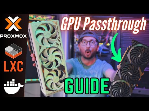 Local Ai Proxmox GPU Passthrough LXC with Docker Ultimate Guide