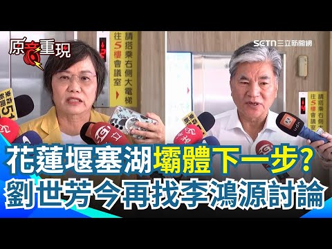 花蓮堰塞湖難題怎解？劉世芳今再找李鴻源.土木專家開會討論 李鴻源直言朝好的方向...除非颱風再來！專家：以現況不需馬上處理壩體 曝眼前最擔心是這件事【94要客訴】