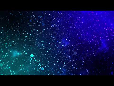 60 min | 4K Relaxing Screensaver | Blue Glitter Particles