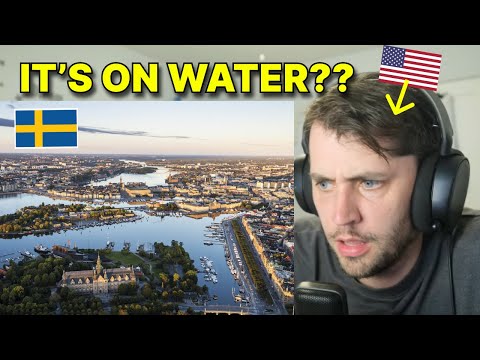 American reacts to Stockholm, Sweeden