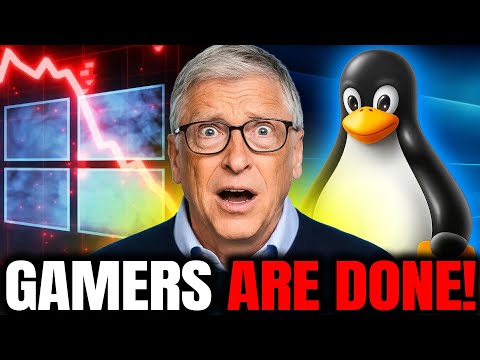 Bill Gates PANICS As Gamers PREPARE To Abandon Windows For Linux