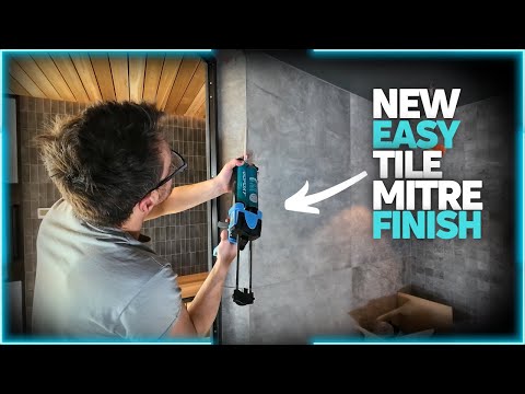 Wish Finishing Resin Tile Mitres Were Easier? Then TRY THIS!