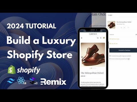 Creating a Luxury E-Commerce Store: Shopify Hydrogen + Remix + TypeScript | Full Stack Tutorial 2024