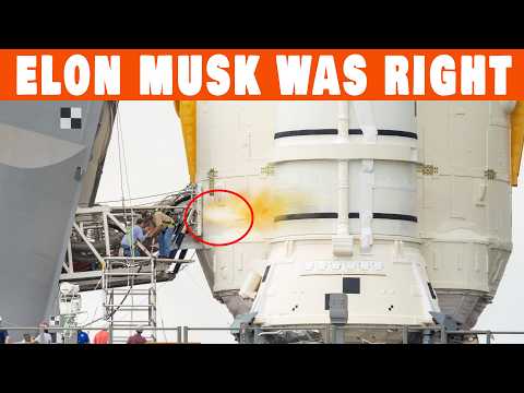 Disaster! NASA's $23.8 B Moon Rocket LEAKED Again, WHY? What Elon Knew all along...