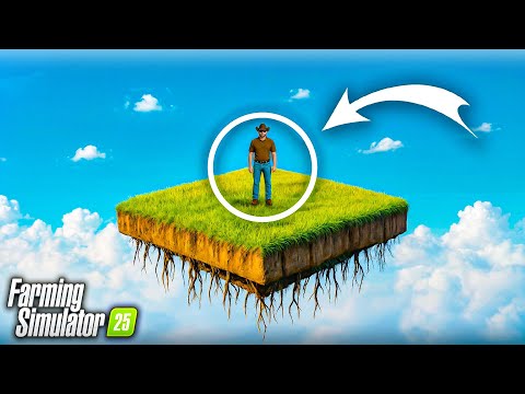 Survive on an island in the sky! Farming Simulator 25!