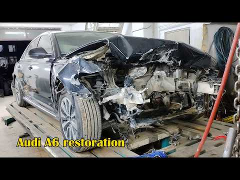 Satisfying Smash Repair: Bringing an Audi A6 Back to Life