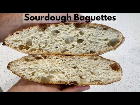 Sourdough Baguettes