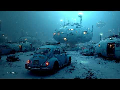 Ambient Soundscape of a Frozen Metropolis ☢️ Post-Earth Cyberpunk