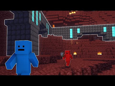 Minecraft Manhunt, But Structures Are OP!