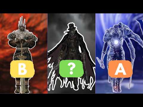 Which is the Best Soulsborne FINAL BOSS? (Tier List)