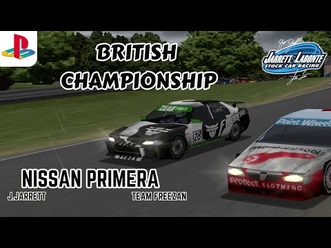 JARRETT & LABONTE STOCK CAR RACING : JASON JARRETT BRITISH CHAMPIONSHIP - NISSAN PRIMERA