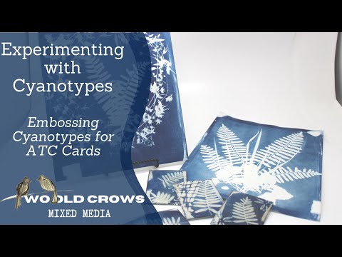 Experimenting with Cyanotypes - Masking | Layering | Using in Finished Projects