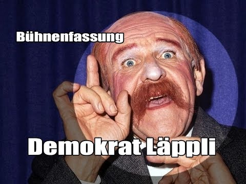 Alfred Rasser - Demokrat Läppli - Volksstück in Farbe vom TV