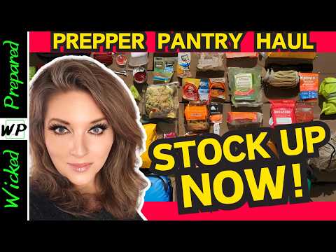 Are YOU Prepared for What's Coming Next? I'm stocking my Prepper Pantry with THESE.  Here's Why ...
