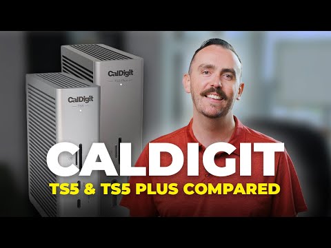 CalDigit TS5 vs TS5+ Review — The Future of Thunderbolt Docks!