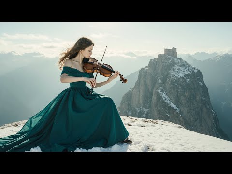 Relaxing Winter Melodies: Cello, Violin & Piano for Calmness 🌨️🎶