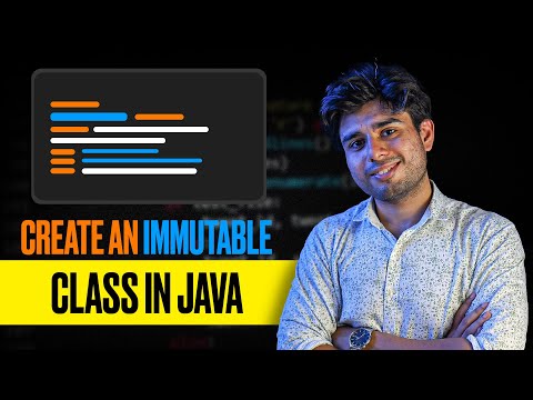 How to create an Immutable Class in Java from Scratch?