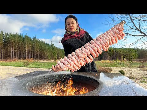😯100 Chicken Wings Fried in a Tandoor and another 100 In an oven with Pineapple😯