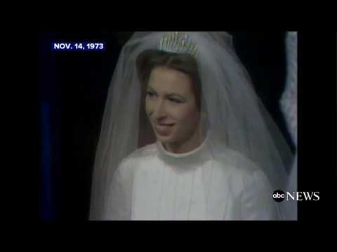 Princess Anne's wedding to Captain Mark Phillips | ABC News coverage