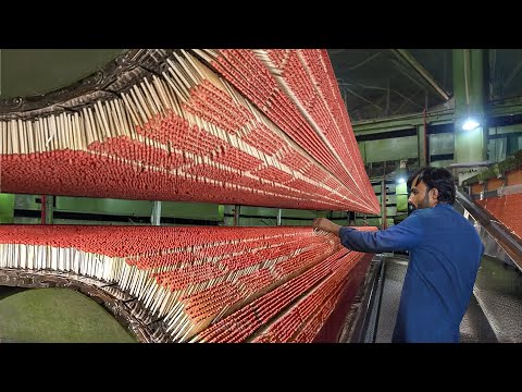 Inside Super Old Factory Producing Billion of Matches Every Year