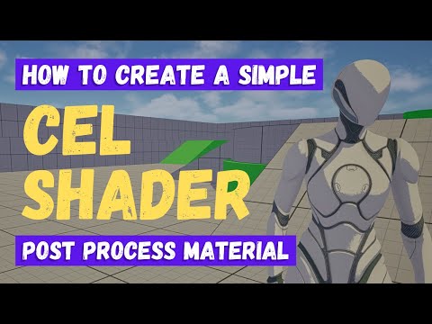 How Create A Simple Cel Shader - Unreal Engine 5 Materials Tutorial