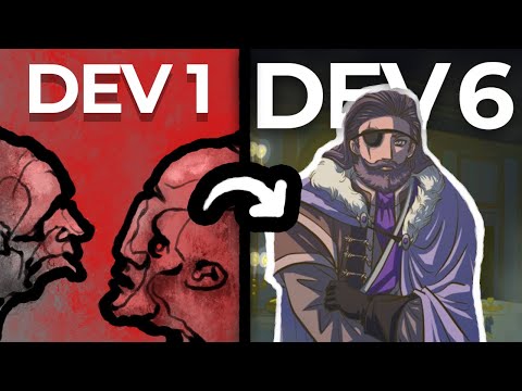 6 DEVS Make a GAME without COMMUNICATING! (Visual novel edition)