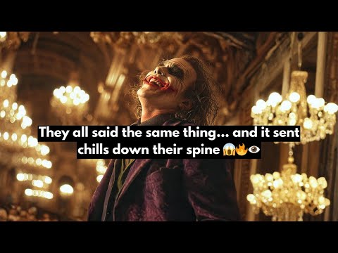 EVERYONE FREAKED OUT… ‘YEAH, HE’S THE ONE’ 👑🔥💀 | Joker Speech