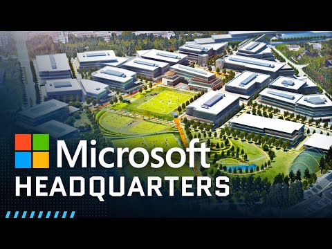 Inside Microsoft's Massive Headquarters